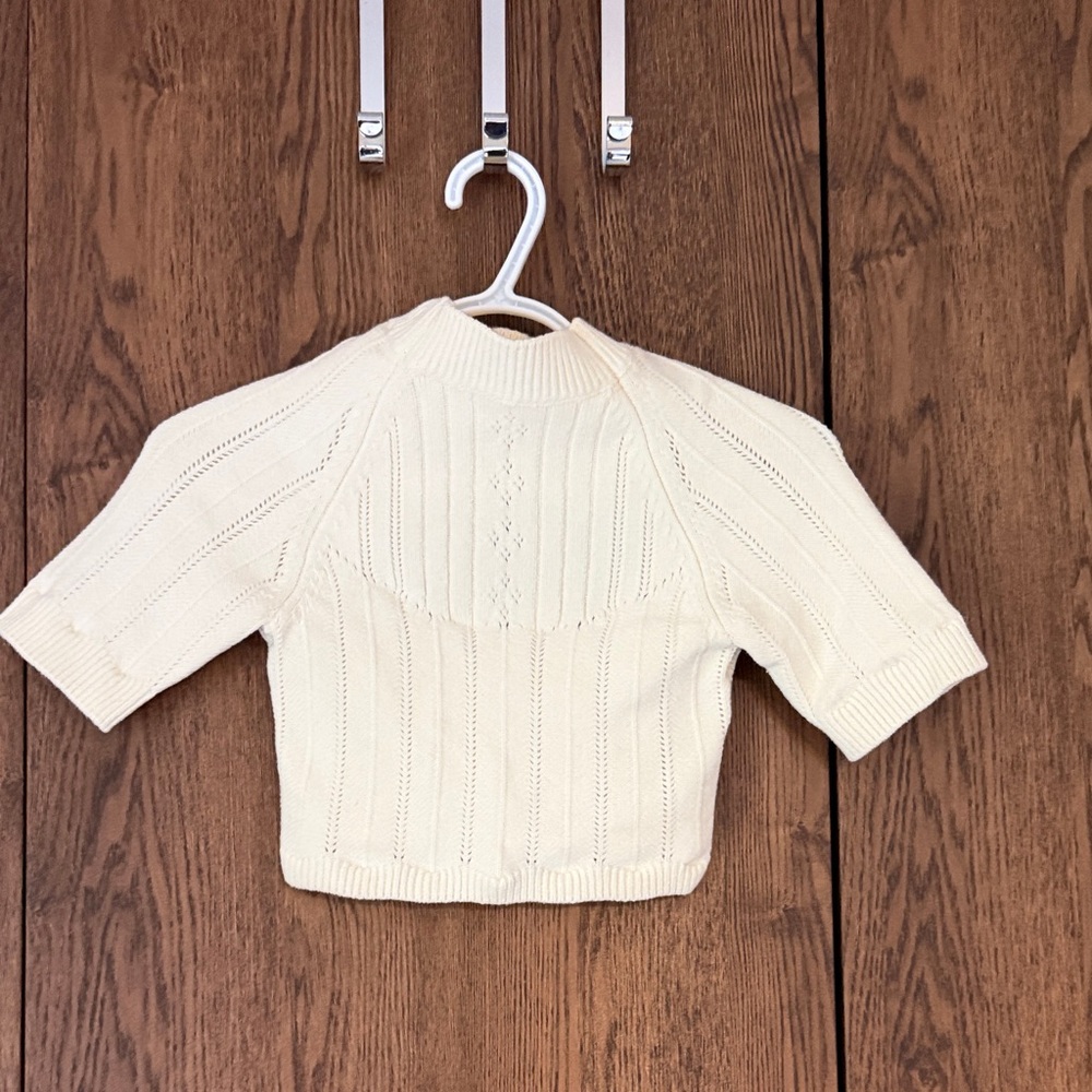 Elegant Cream Free People Women's Sweater